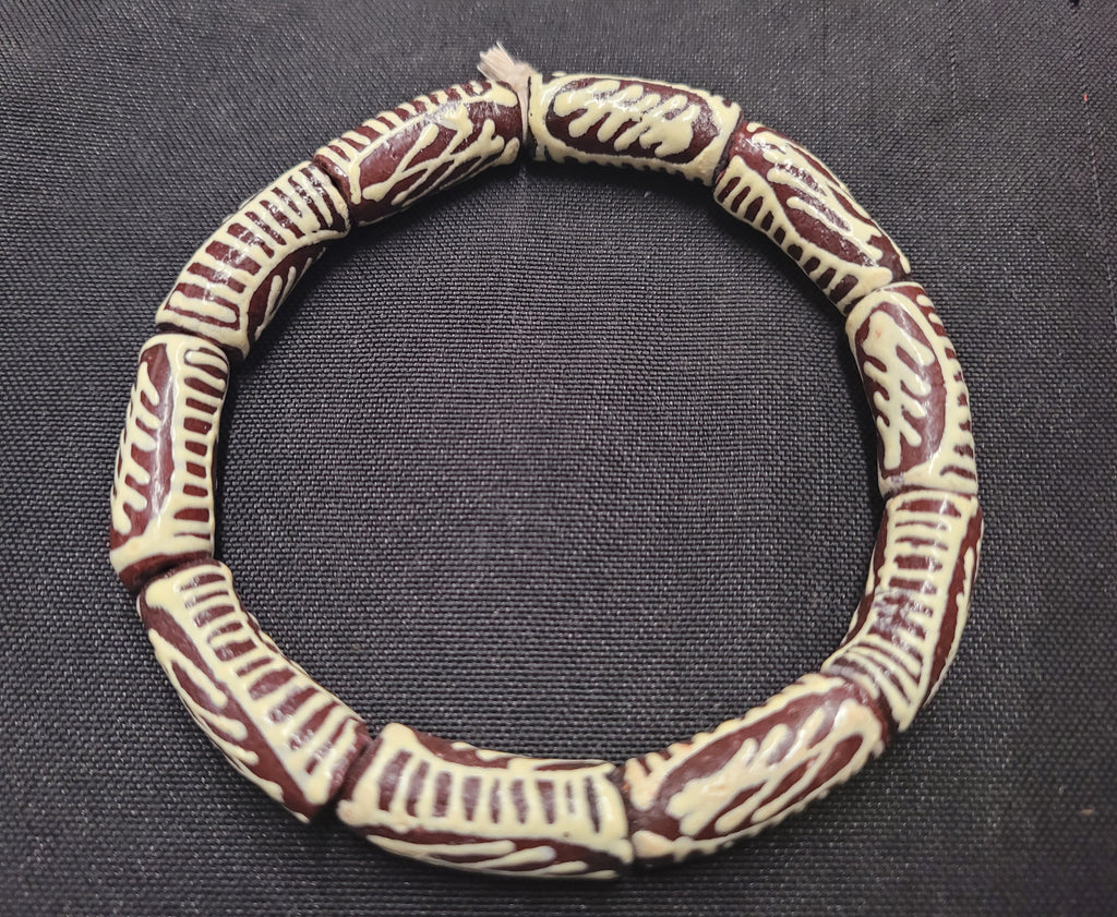 African glass beads, Ghana beads for jewelry making, AAB# 1669