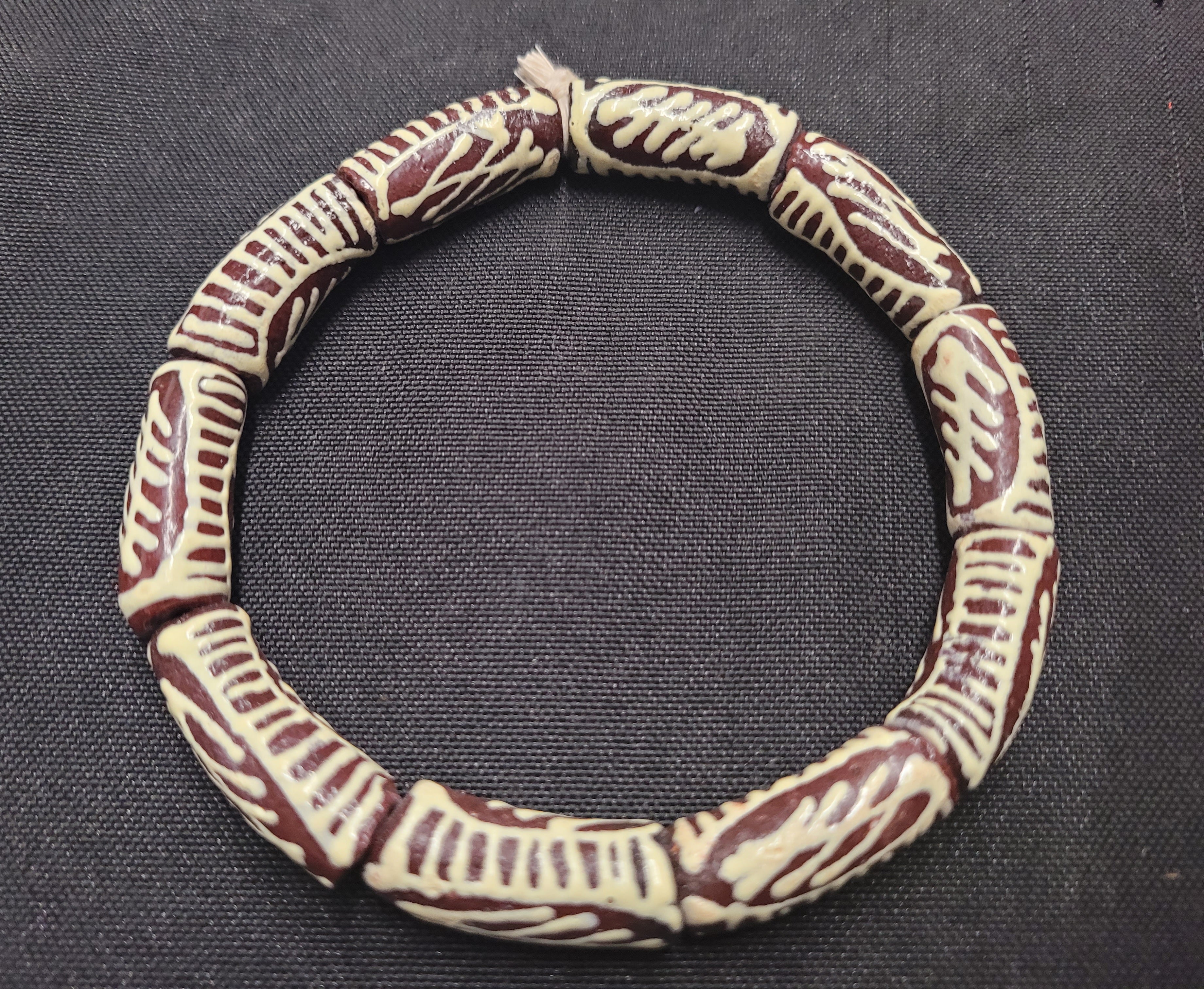 African glass beads, Ghana beads for jewelry making, AAB# 1669