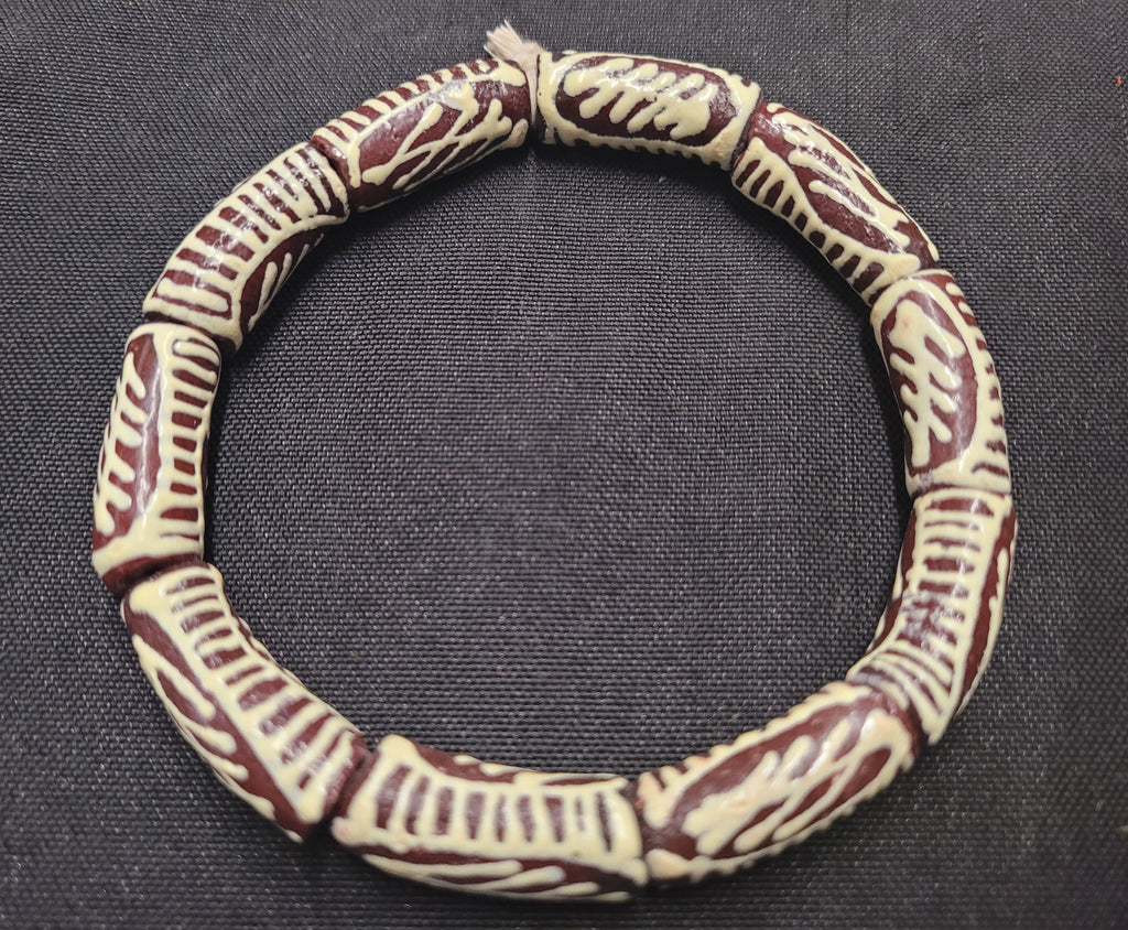 African glass beads, Ghana beads for jewelry making, AAB# 1669