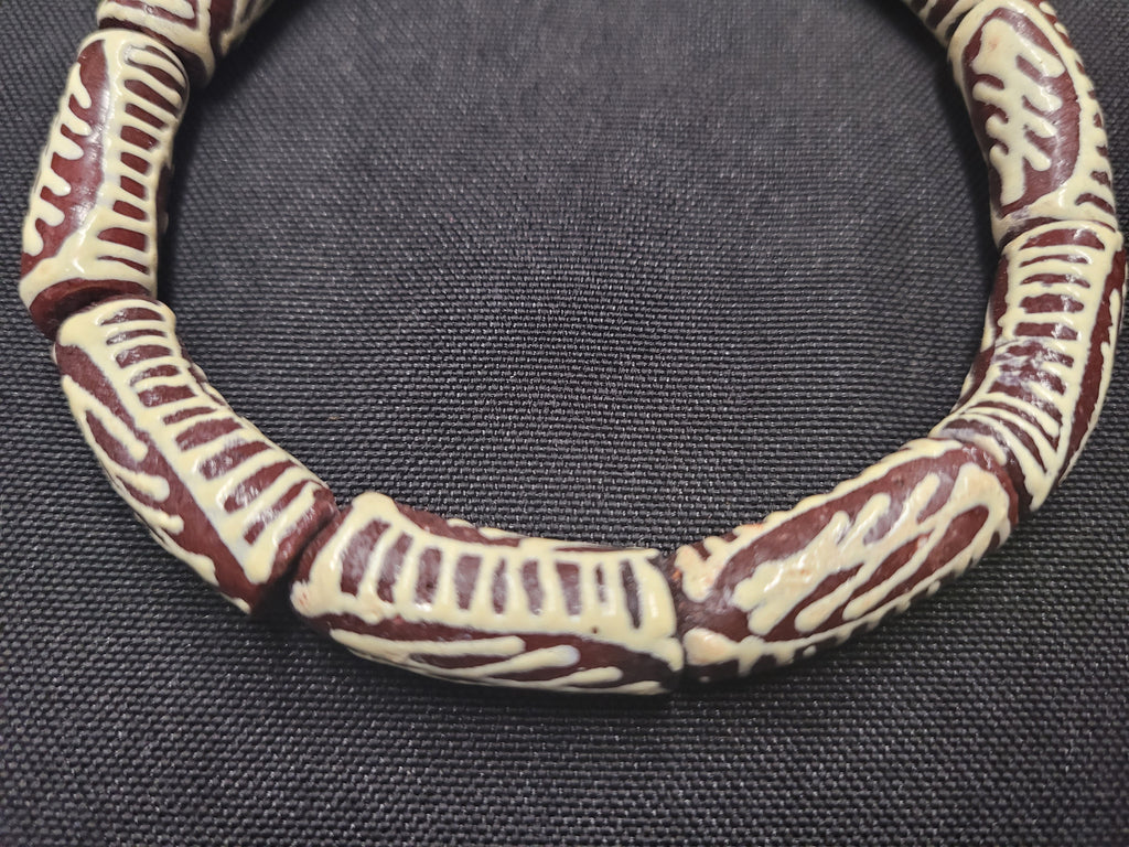 African glass beads, Ghana beads for jewelry making, AAB# 1669