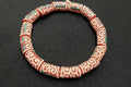 Craft with African glass beads from Ghana. Design jewelry, accessories, or crafts, with Dwennimmen Adinkra beads.
