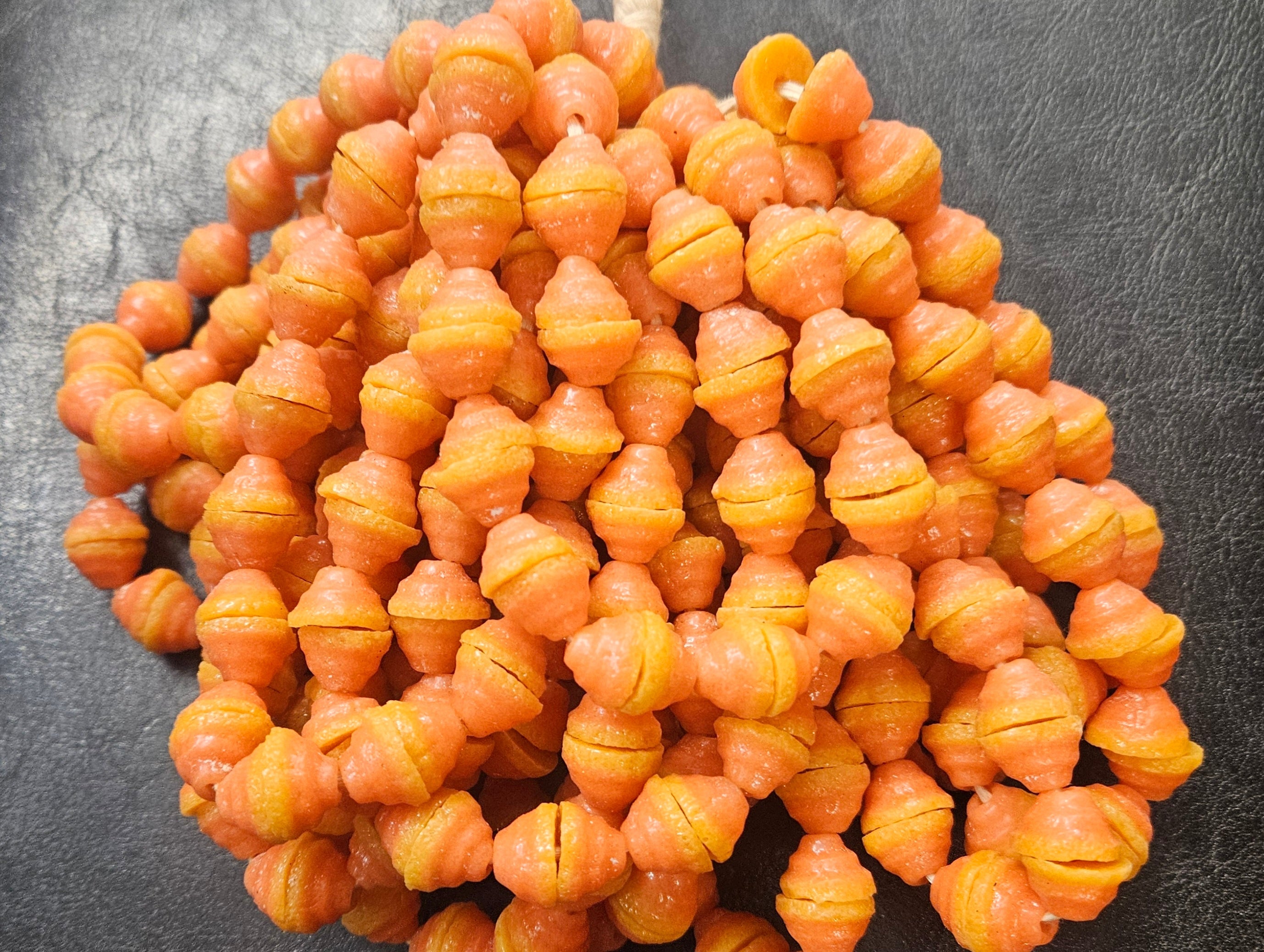 Fancy African Recycled Glass Beads - #7303