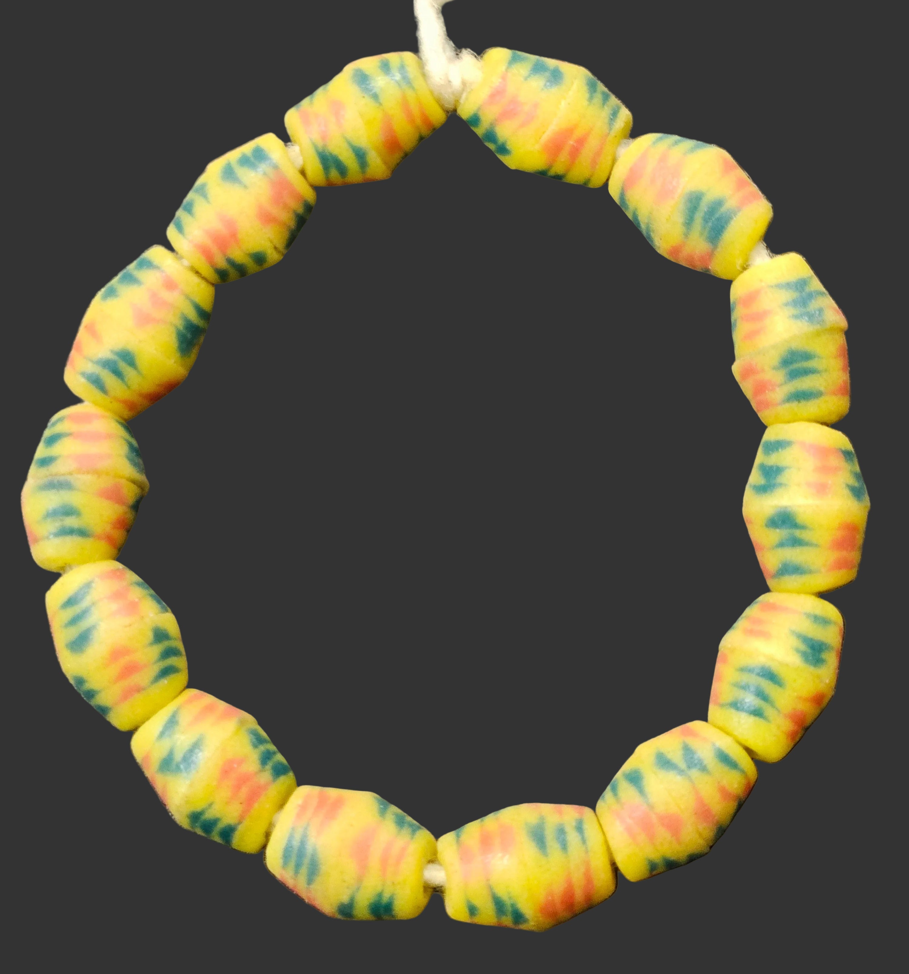 Handcrafted African Recycled Glass Beads - Chunky Beads #1802