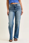 Judy Blue Mid Rise 90s Straight Jeans Women's