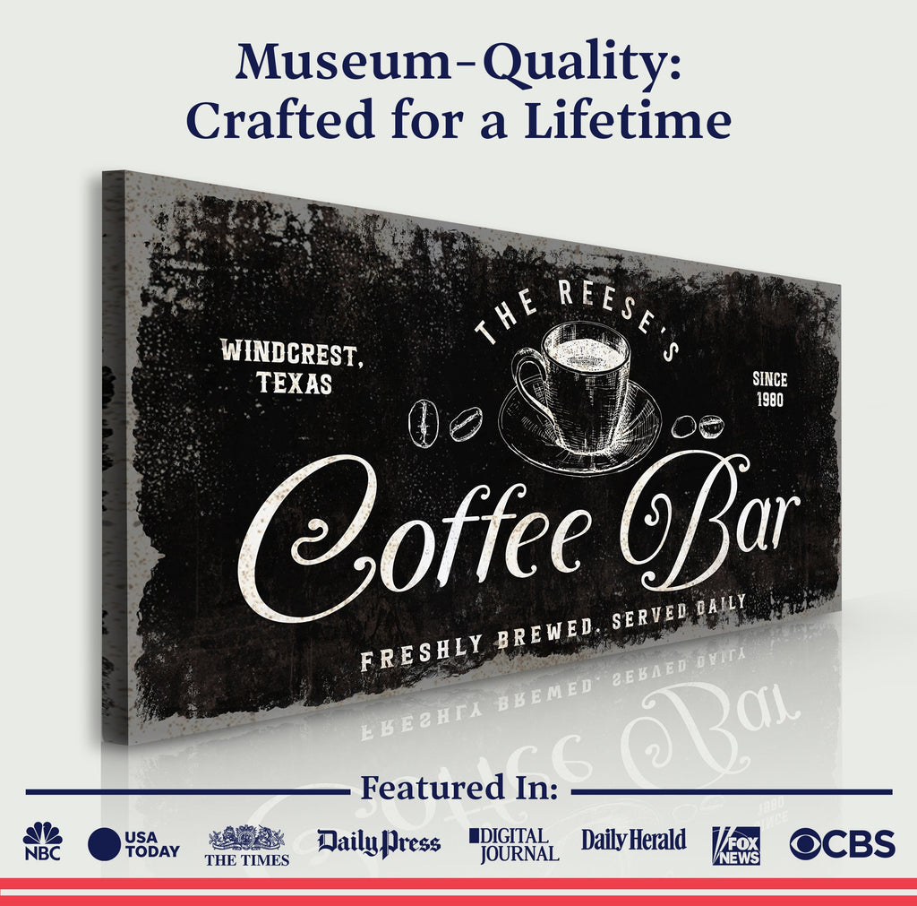 Coffee Bar Sign V