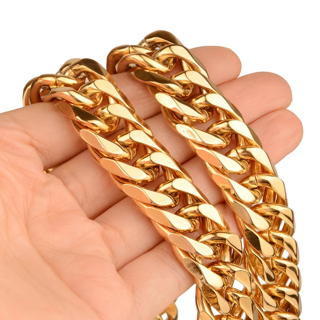 mens gold chain necklace