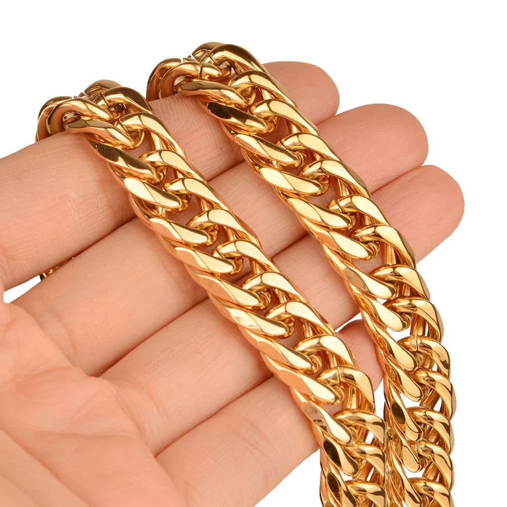 mens gold chain necklace