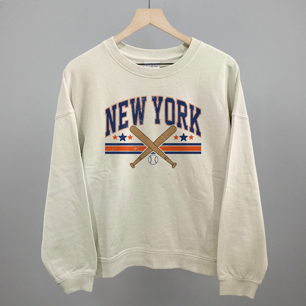 New York Baseball (Blue/Orange)
