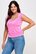 Venezia Square Neck Top
