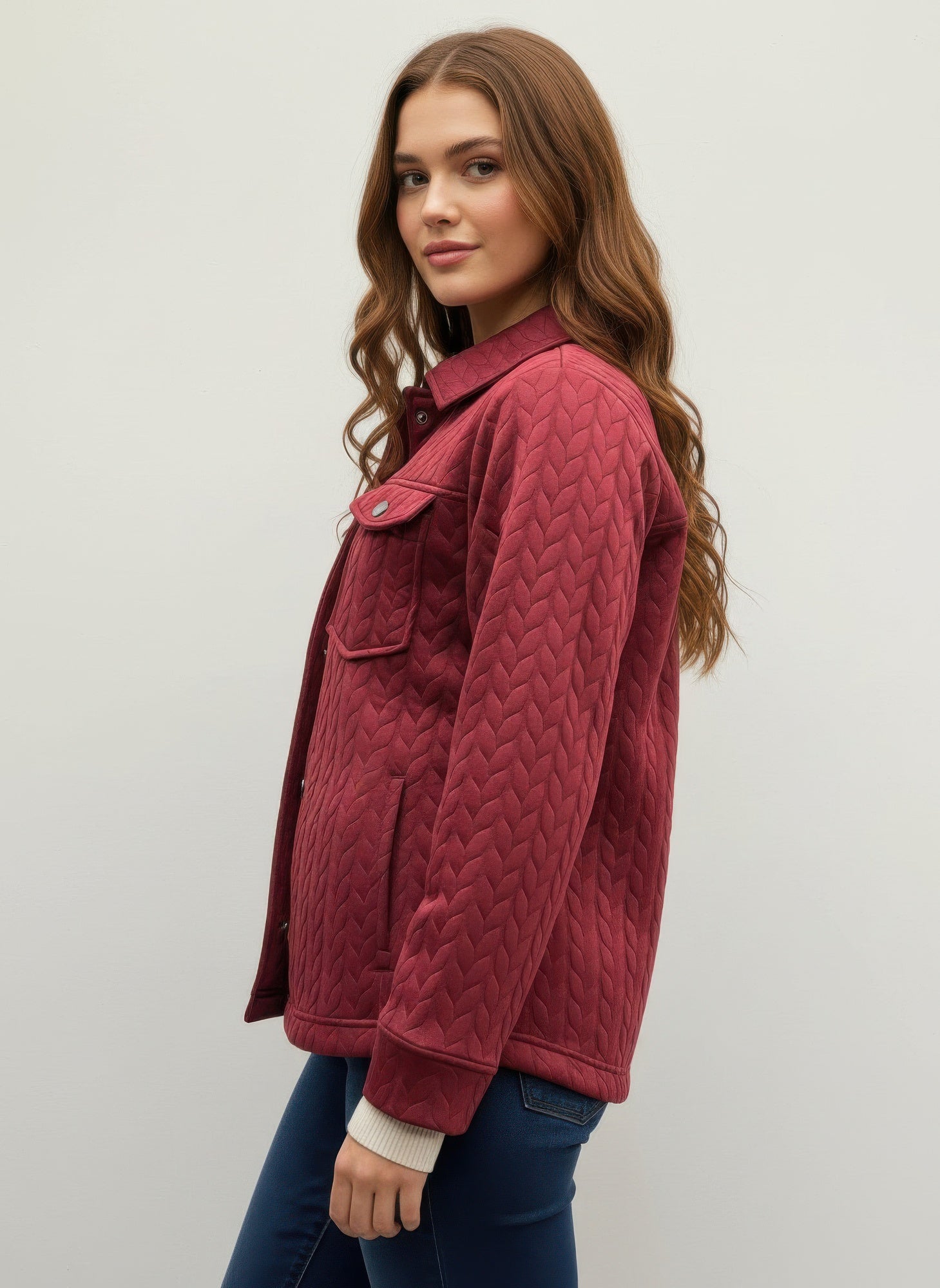 Casual Textured Jacket
