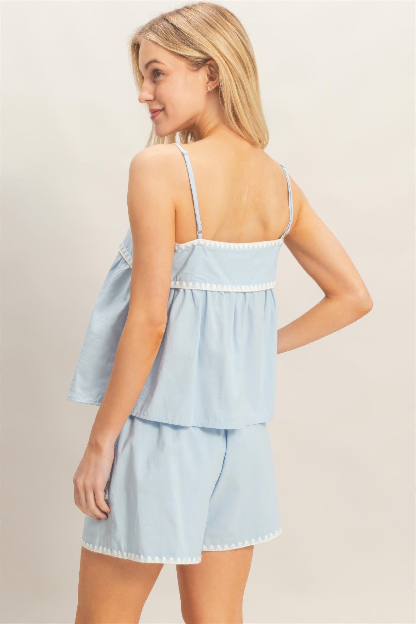 Sleeveless Babydoll Top