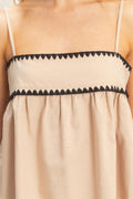 Sleeveless Babydoll Top
