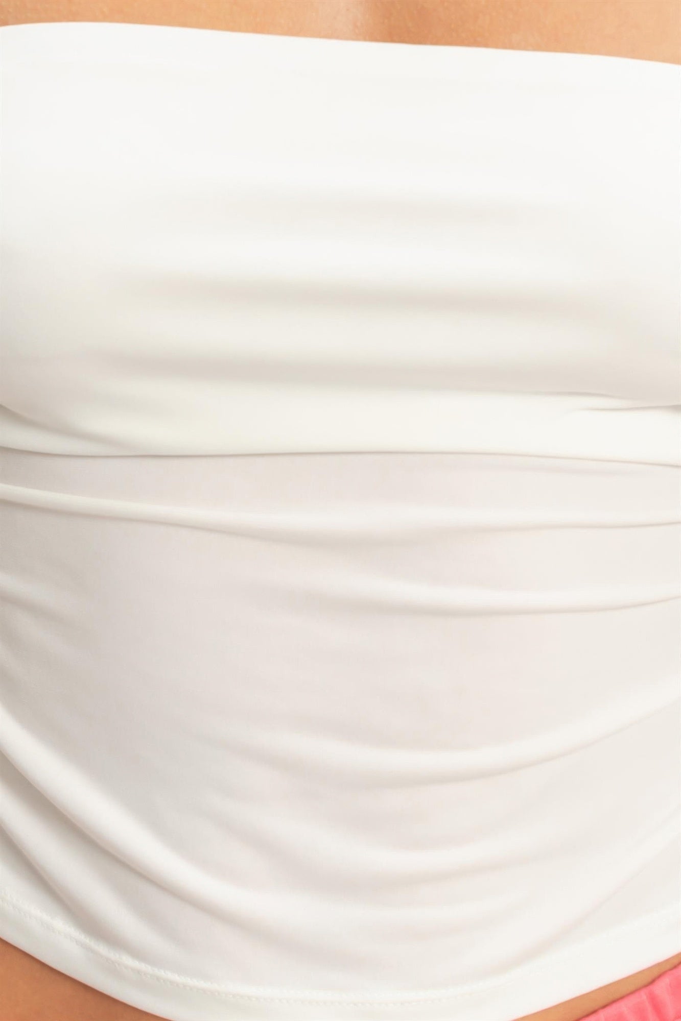 Ruched Bandeau Tube Top