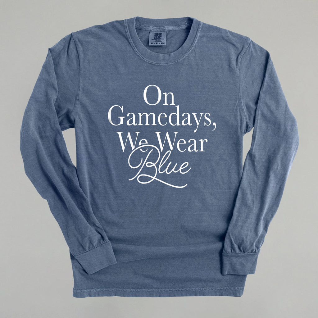 On Gamedays, We Wear Blue