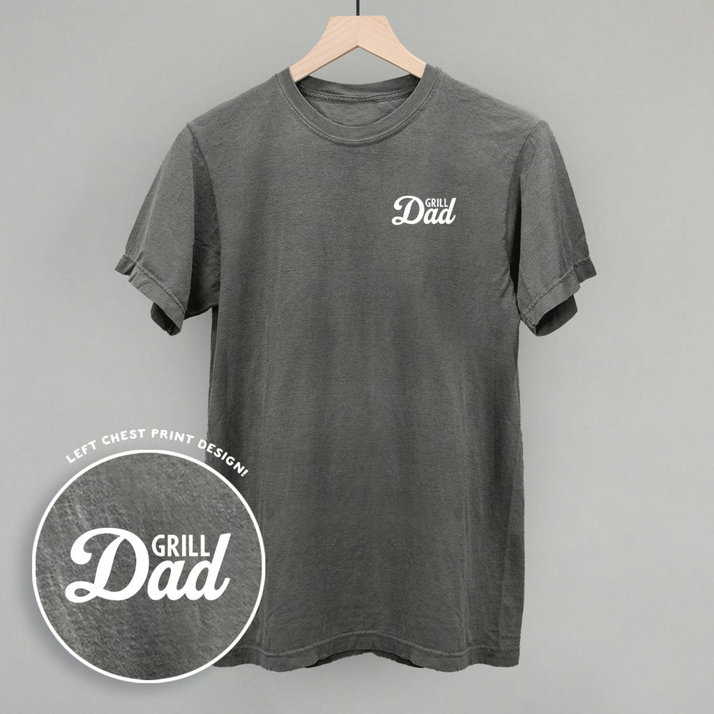 Grill Dad (White) (Left Chest)