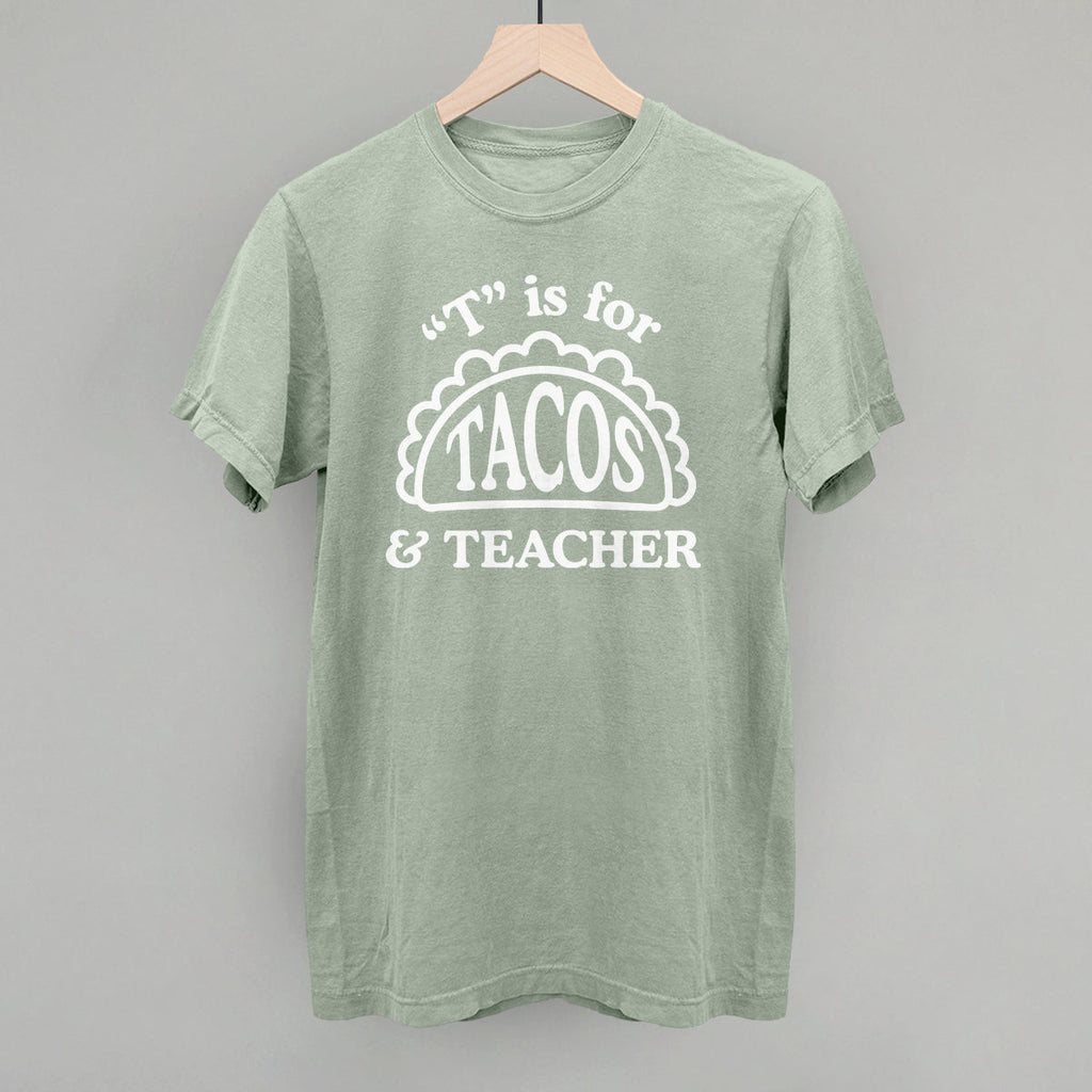 T is for Tacos and Teacher (Red and Green)