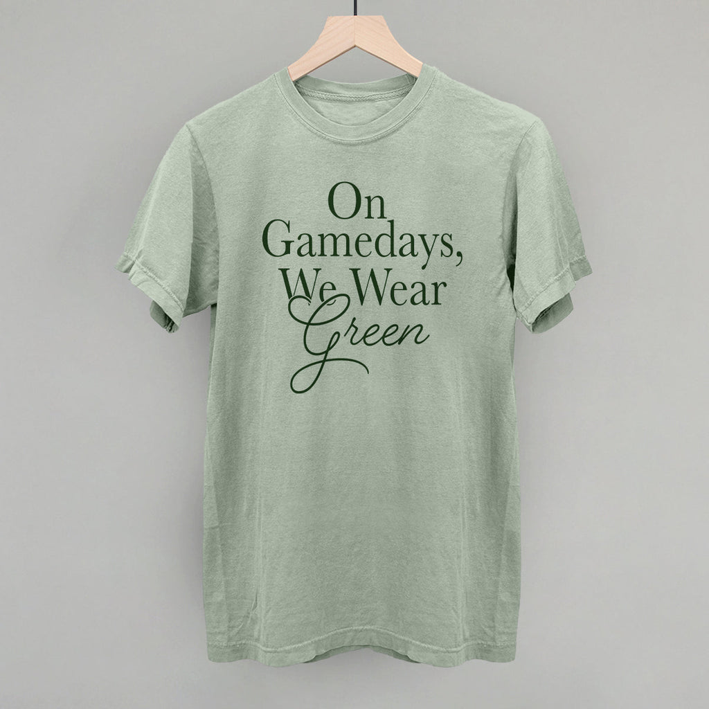 On Gamedays, We Wear Green