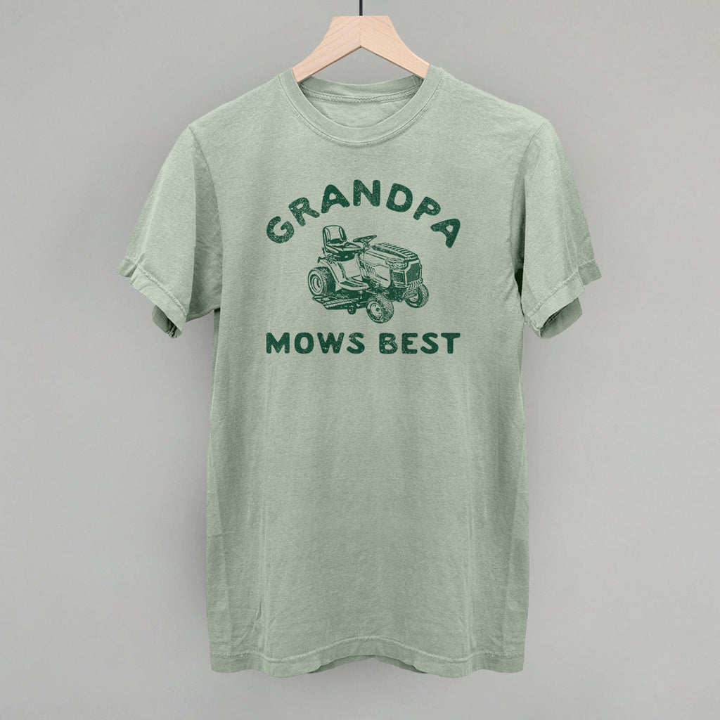 Grandpa Mows Best
