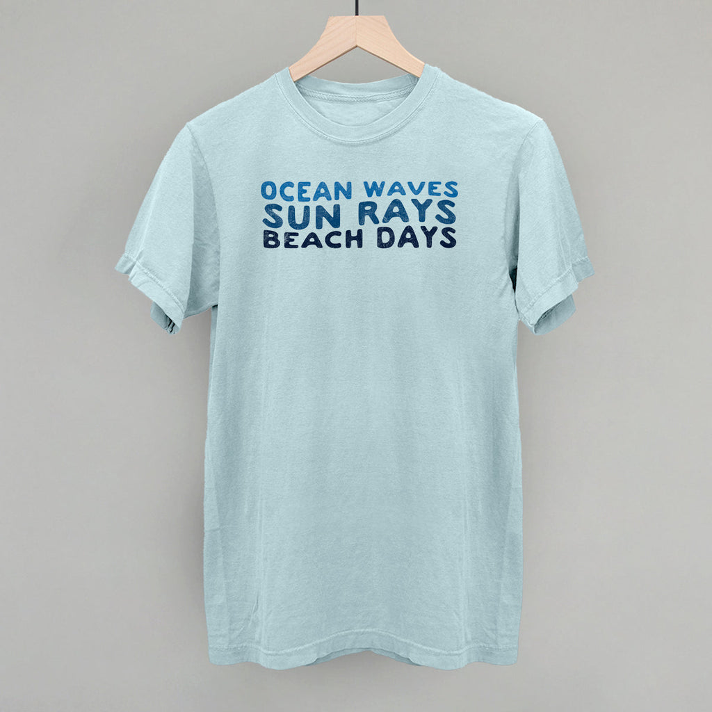 Ocean Waves, Sun Rays, Beach Days