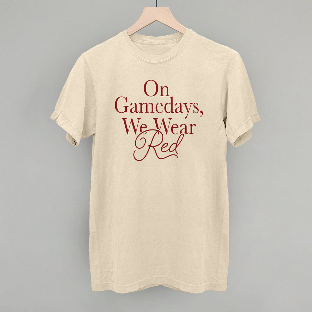 On Gamedays, We Wear Red