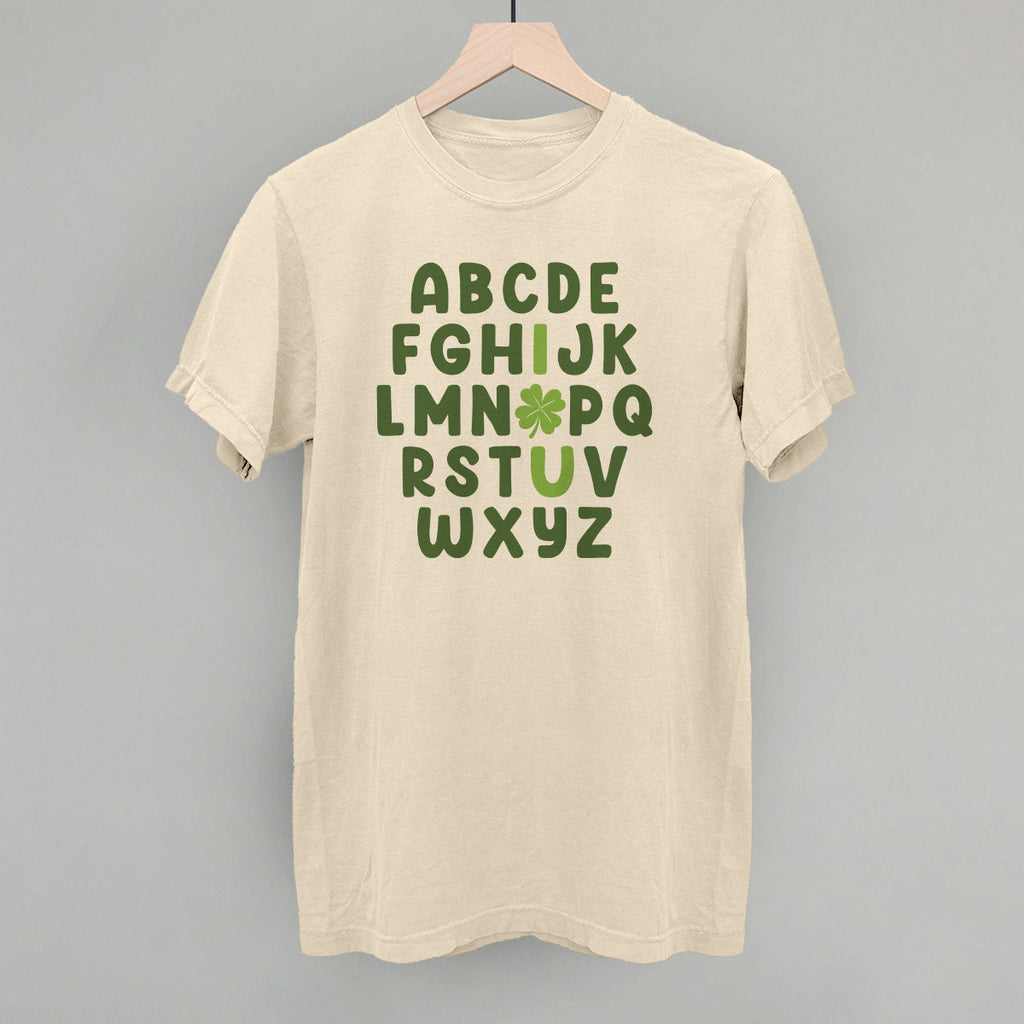 I Love You Clover Alphabet