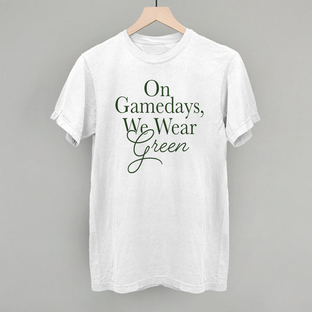 On Gamedays, We Wear Green