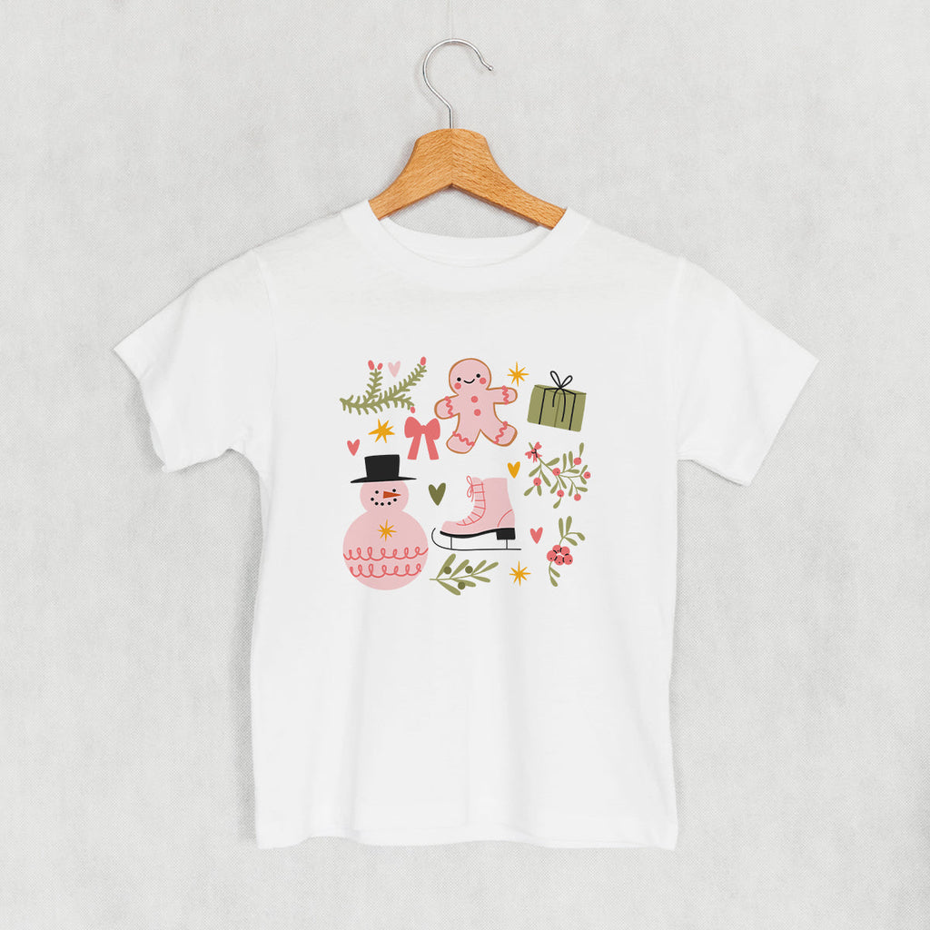 Pink Christmas Doodles (Kids)