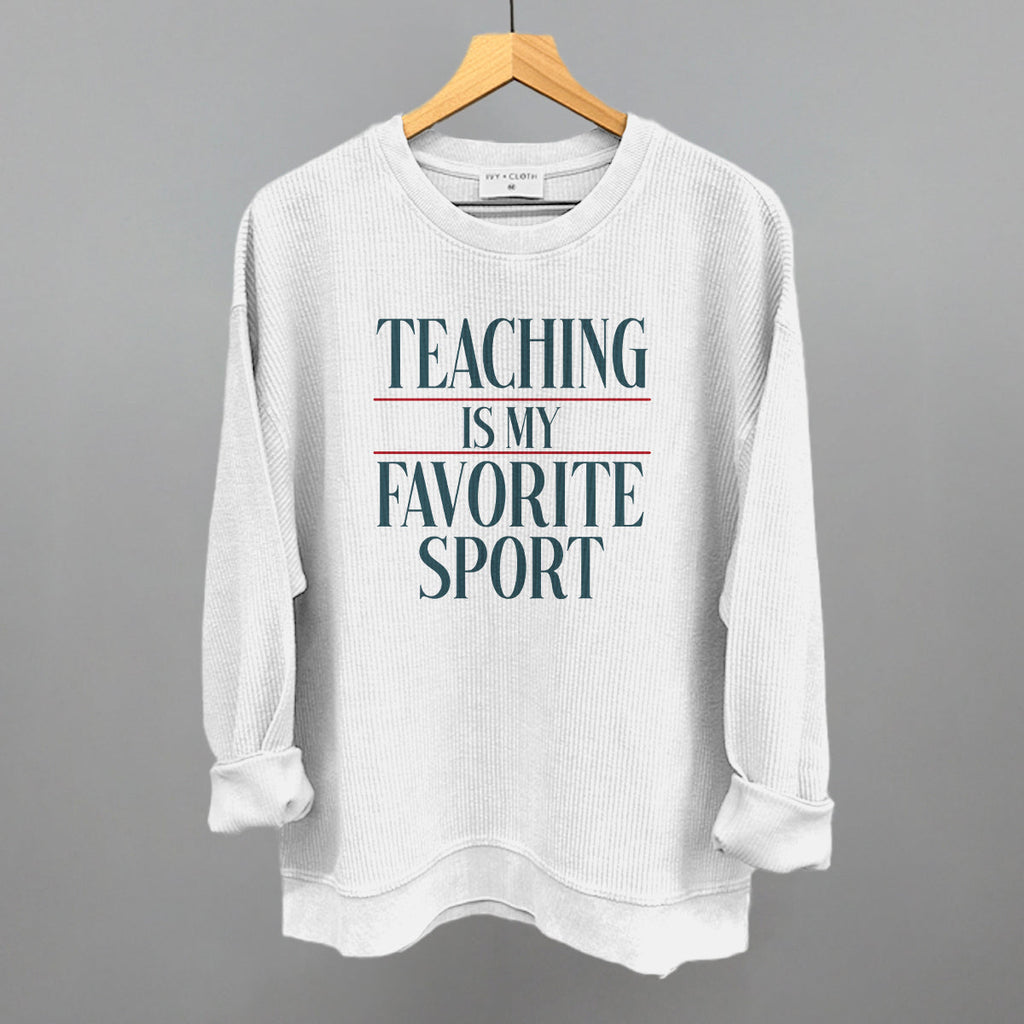 Teaching Is My Favorite Sport