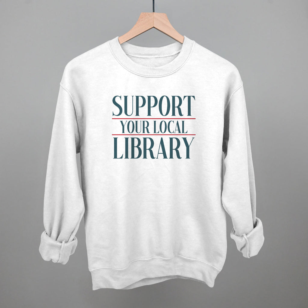 Support Your Local Library Serif