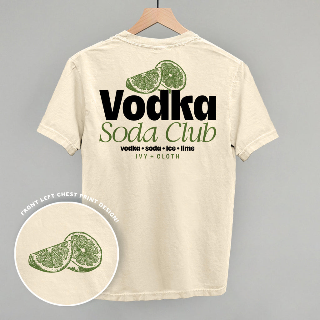 Vodka Soda Club (Back Print)