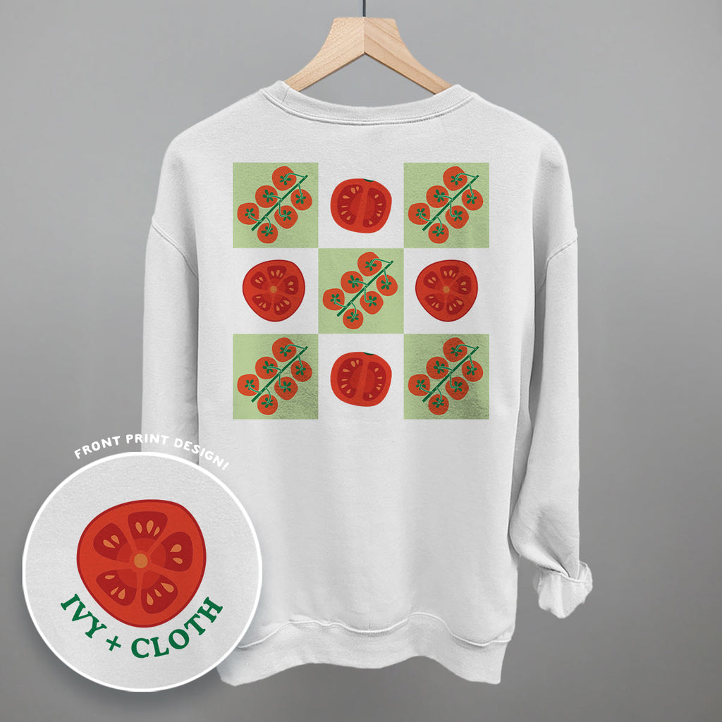 Tomato Grid Doodles (Back Print)