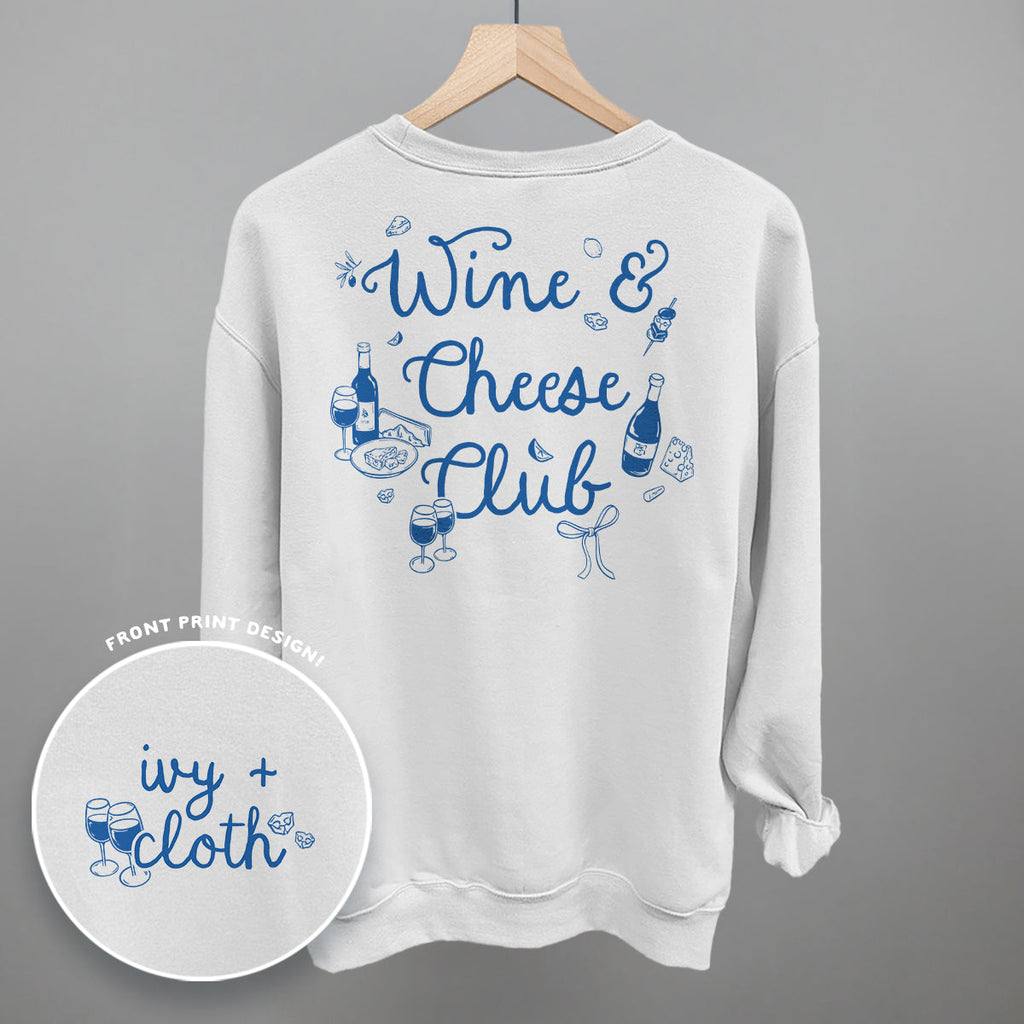 Wine & Cheese Club (Back Print)