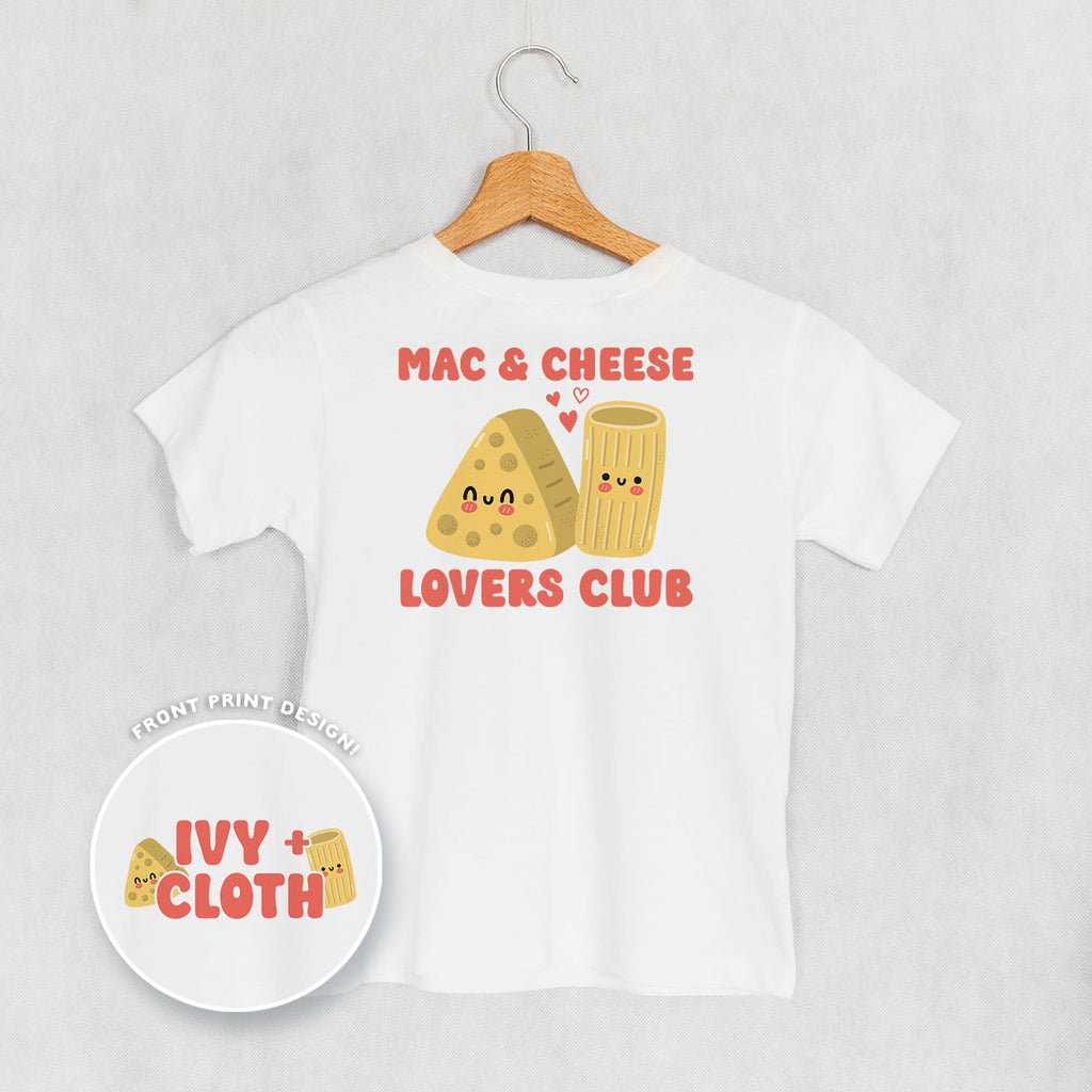 Mac & Cheese Lovers Club (Kids Back Print)