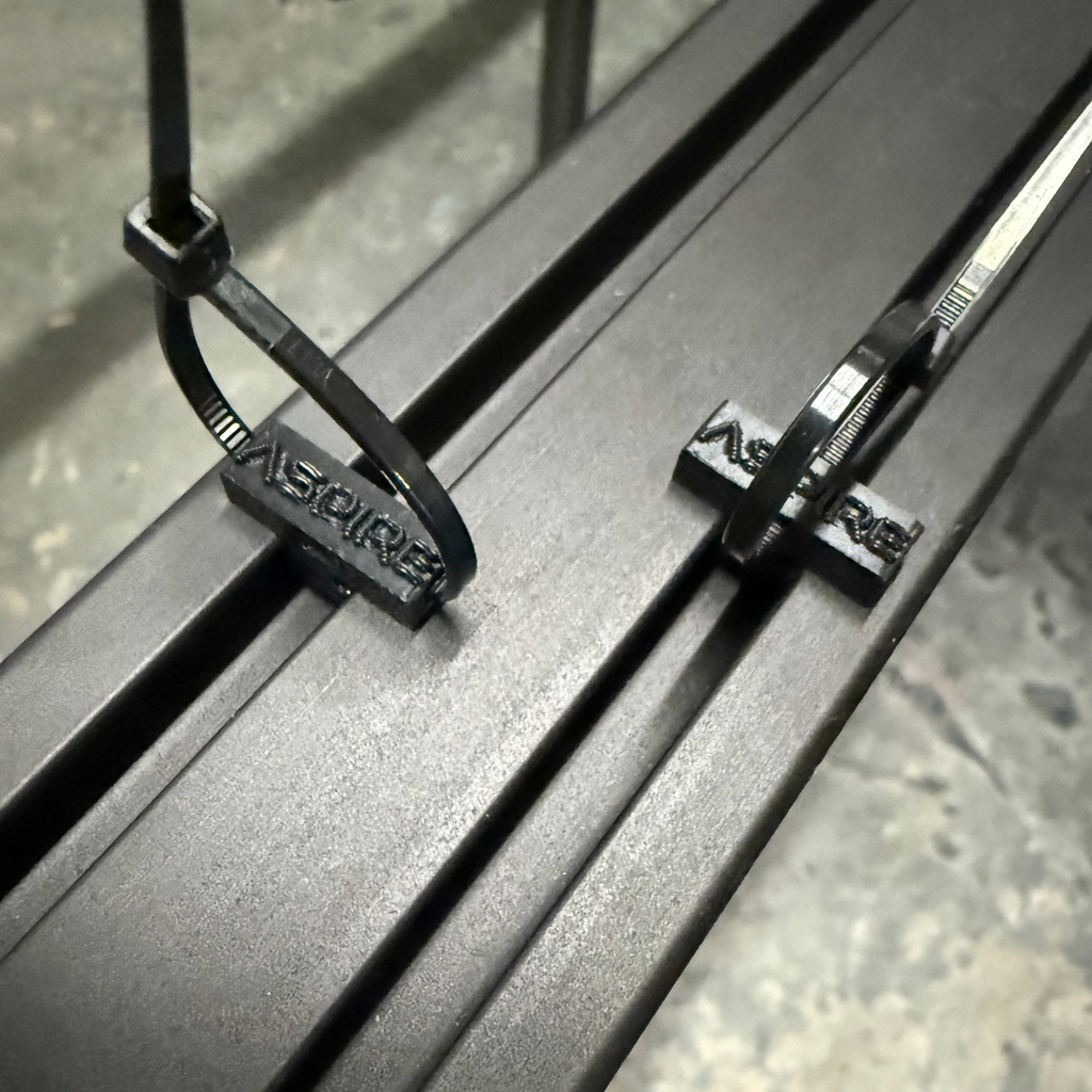 Aspire Wire Management Zip-Tie Holders for Roof Racks