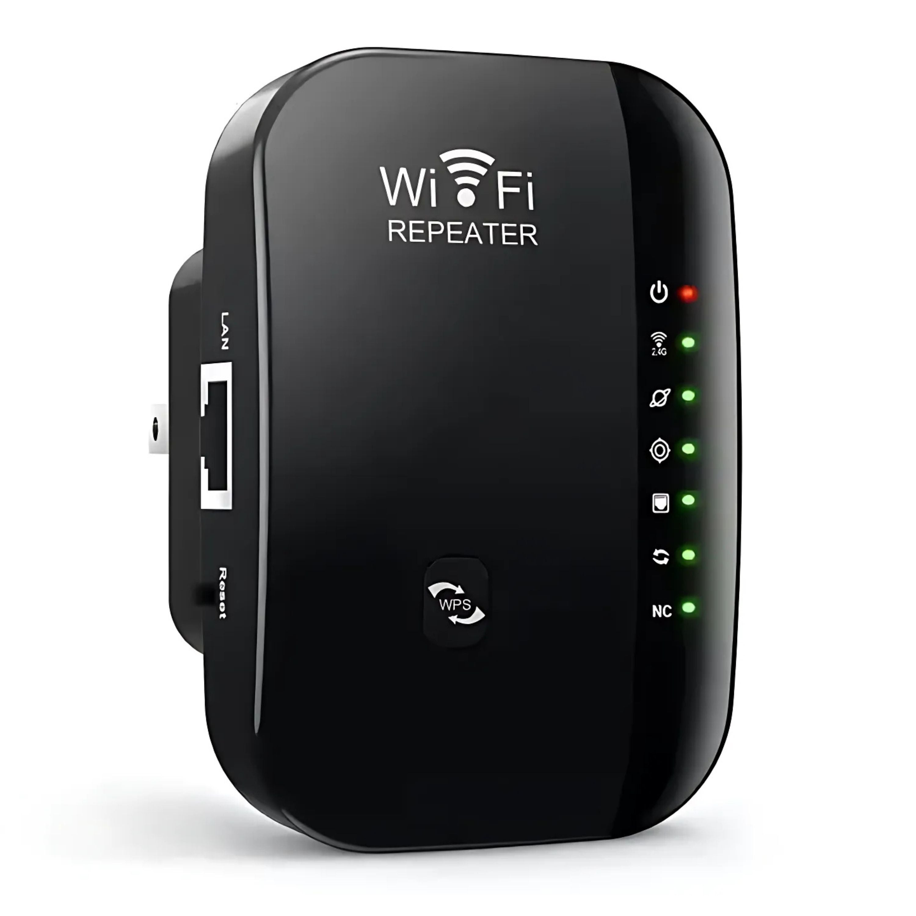 300Mbps WiFi Repeater – 2.4G Wireless Range Extender & Signal Booster