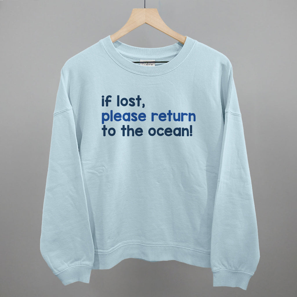 If Lost, Please Return To The Ocean (Text Only)