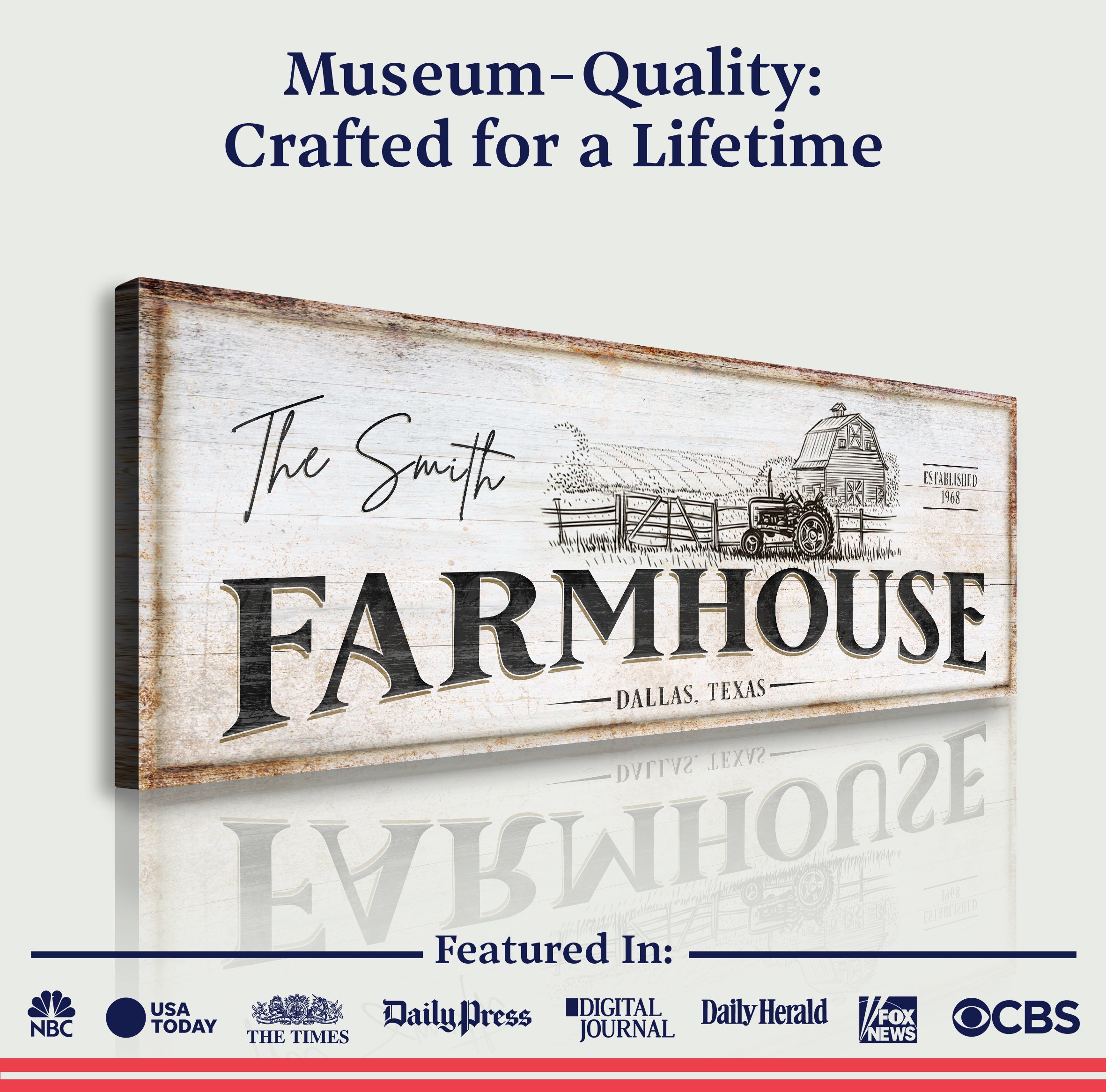 Rustic Farmhouse Sign III