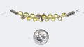 Swarovski Crystal Beads - Article 6301 - 6mm - Jonquil AB