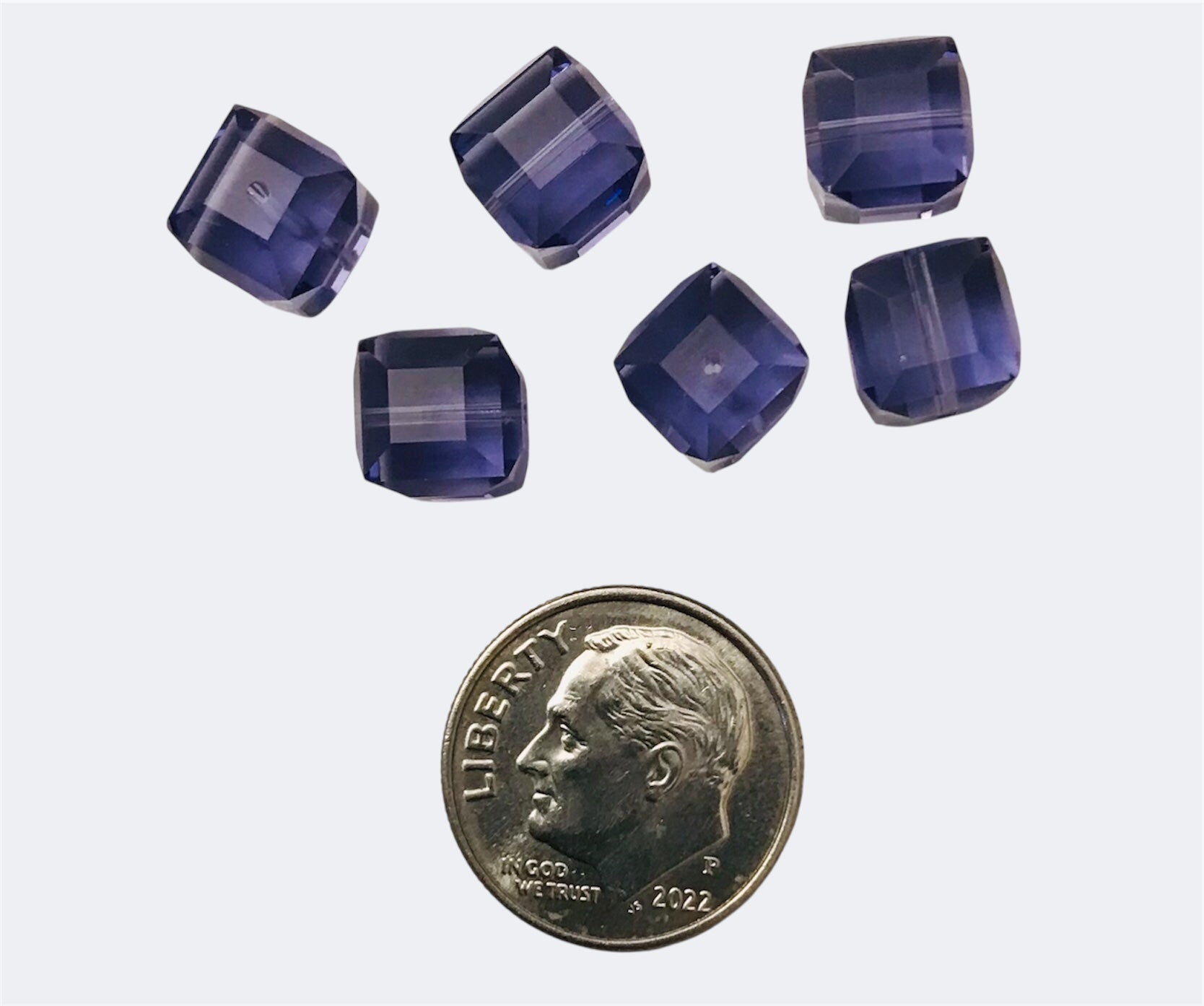 Swarovski Crystal Beads – Article 5601 – 8mm – Tanzanite