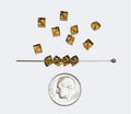 Swarovski Crystal Beads – Article 5600 – 4mm – Light Colorado Topaz