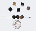 Swarovski Crystal Beads – Article 5600 – 6mm – Black Diamond Comet Argent Light