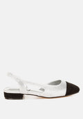 Rerita Rhinestone-Studded Glitter Sandals