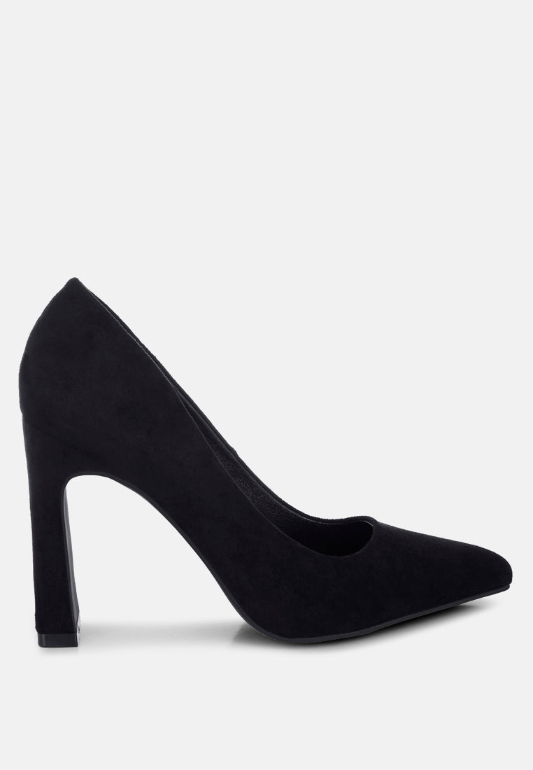 Uboa Slim Block Heel Pumps