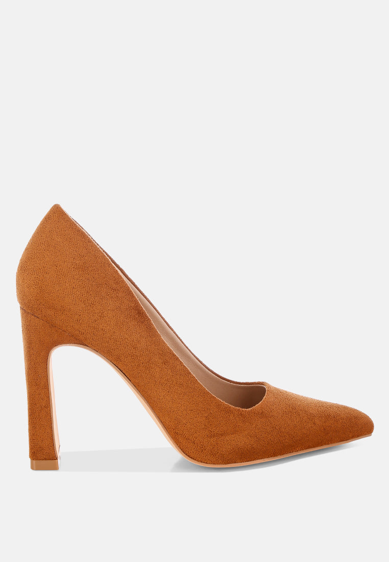 Uboa Slim Block Heel Pumps