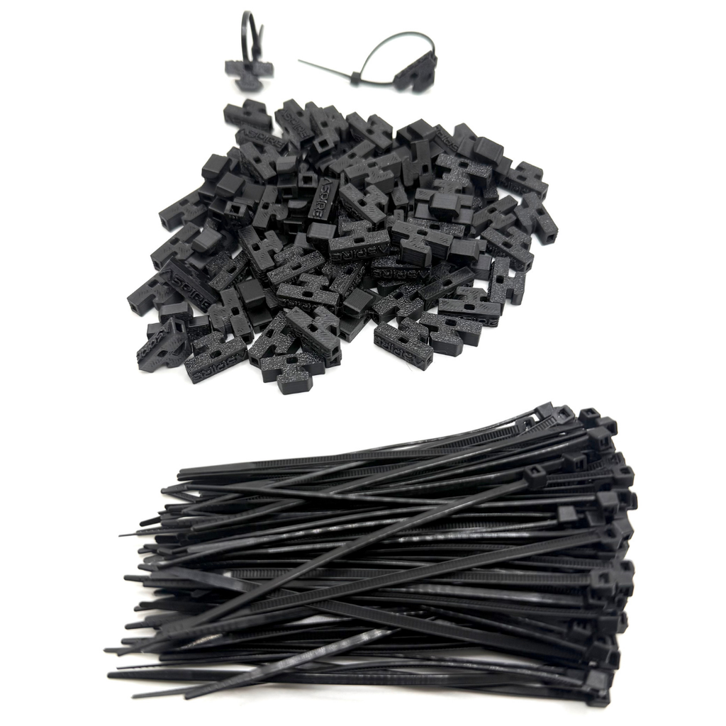 Aspire Wire Management Zip-Tie Holders for Roof Racks