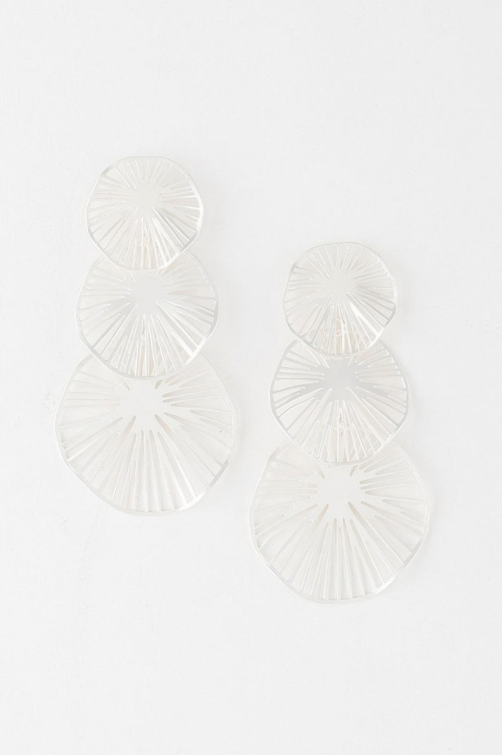Triple Lemon Drop Earrings