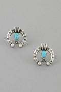 Antique Horseshoe Stud Earrings