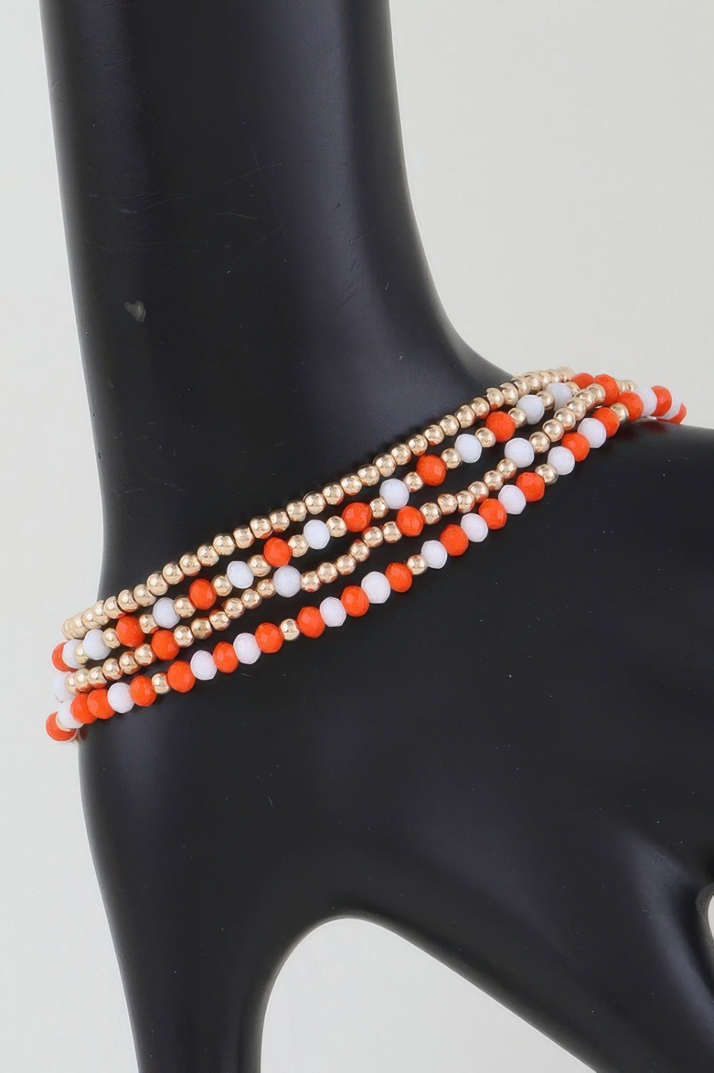 Alternating Stone Beaded Bracelet
