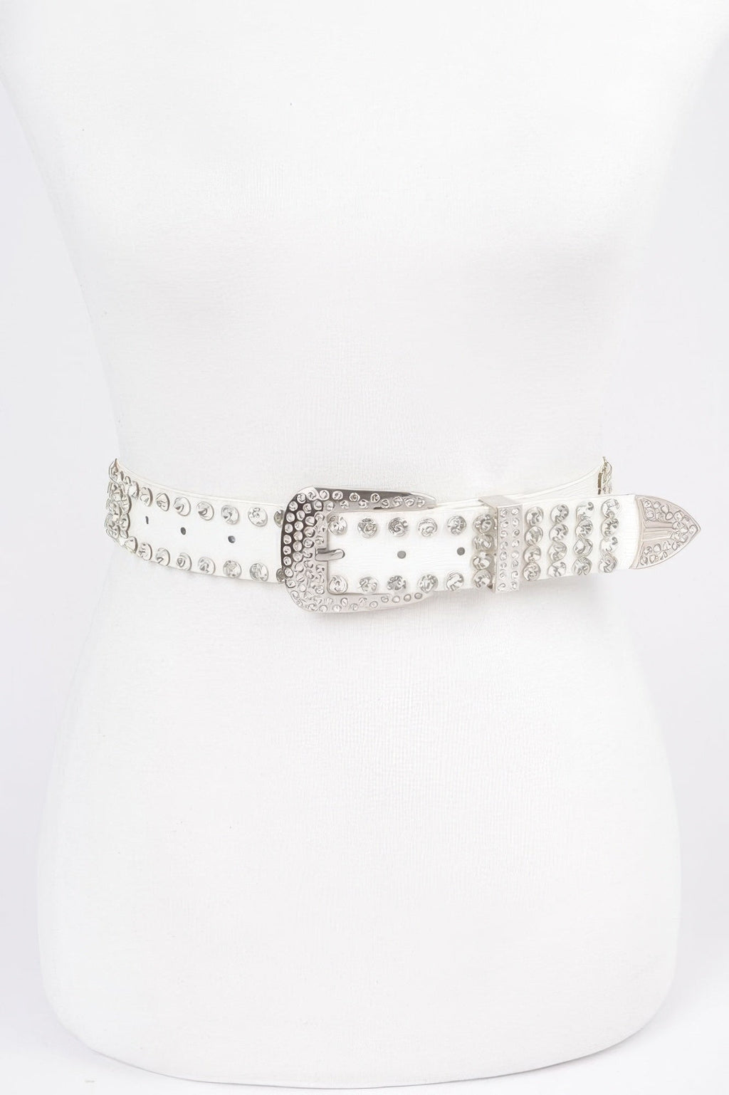 Rhinestone Multi Metal Belt