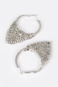 Linked Metal Earrings
